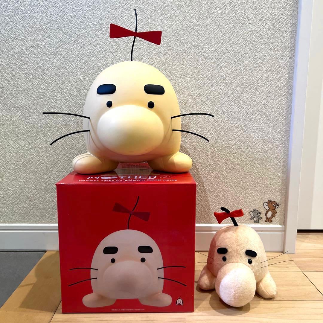 MOTHER 2 スーパーデラックス どせいさん ソフビフィギュア&にんぎょう