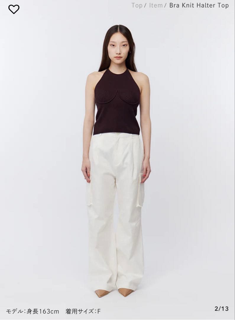 Gajess Claire Cargo Pants 新品未使用　36