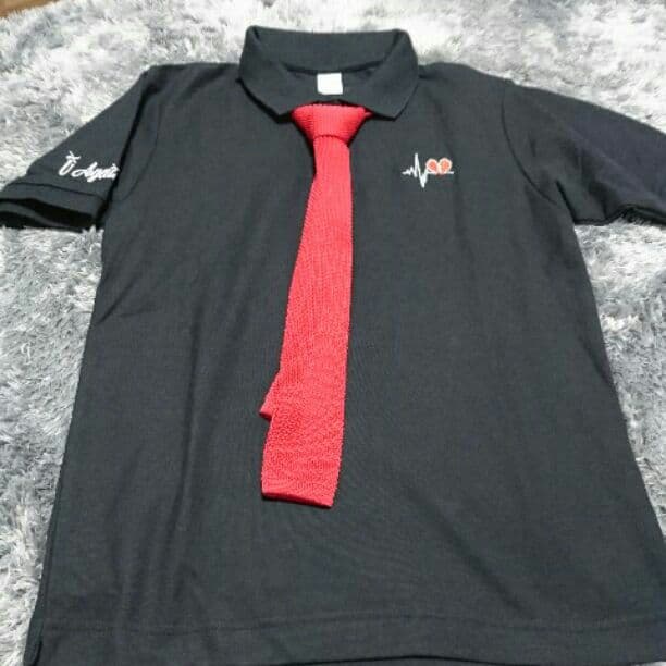 SiM Deviluse MAHモデル ポロシャツL ネクタイセット SiM Deviluse MAH