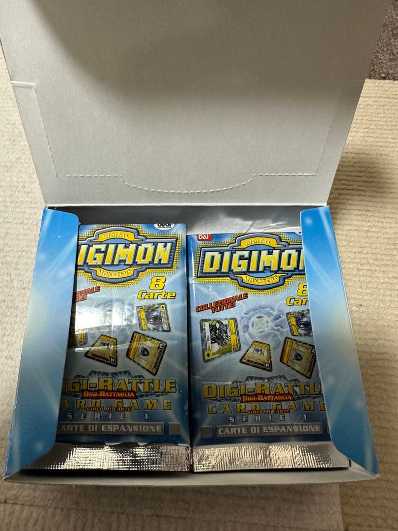 海外版 旧デジモンカード ブースター1 Box 24パック 旧デジカ