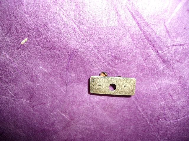 相撲 金属工芸品 小型「提げ物 前金具(2.8×1.2×0.8cm)」