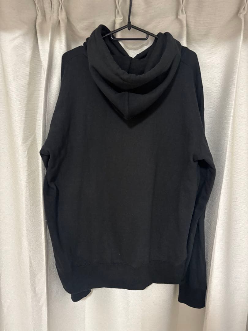 GDC Kinski ロゴプリント プルオーバーパーカー ブラック M タグ付き