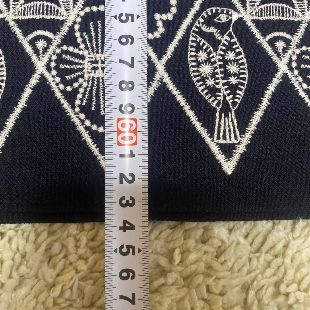 希少　新品タグ付き　ミナペルホネン　シンフォニー　総刺繍スカート　38