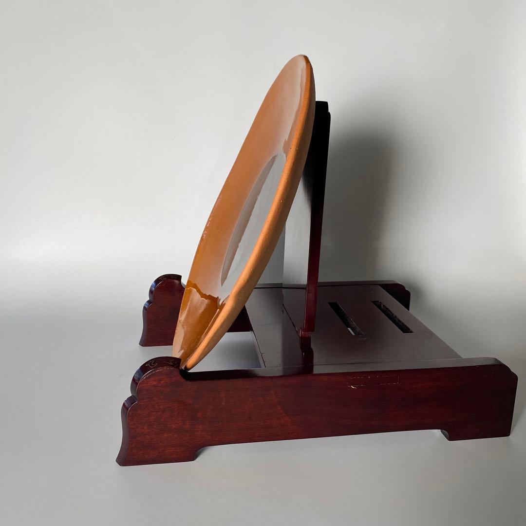 吉田璋也 皿立て 鳥取民藝 特大 大皿用 民藝 柳宗悦 花梨