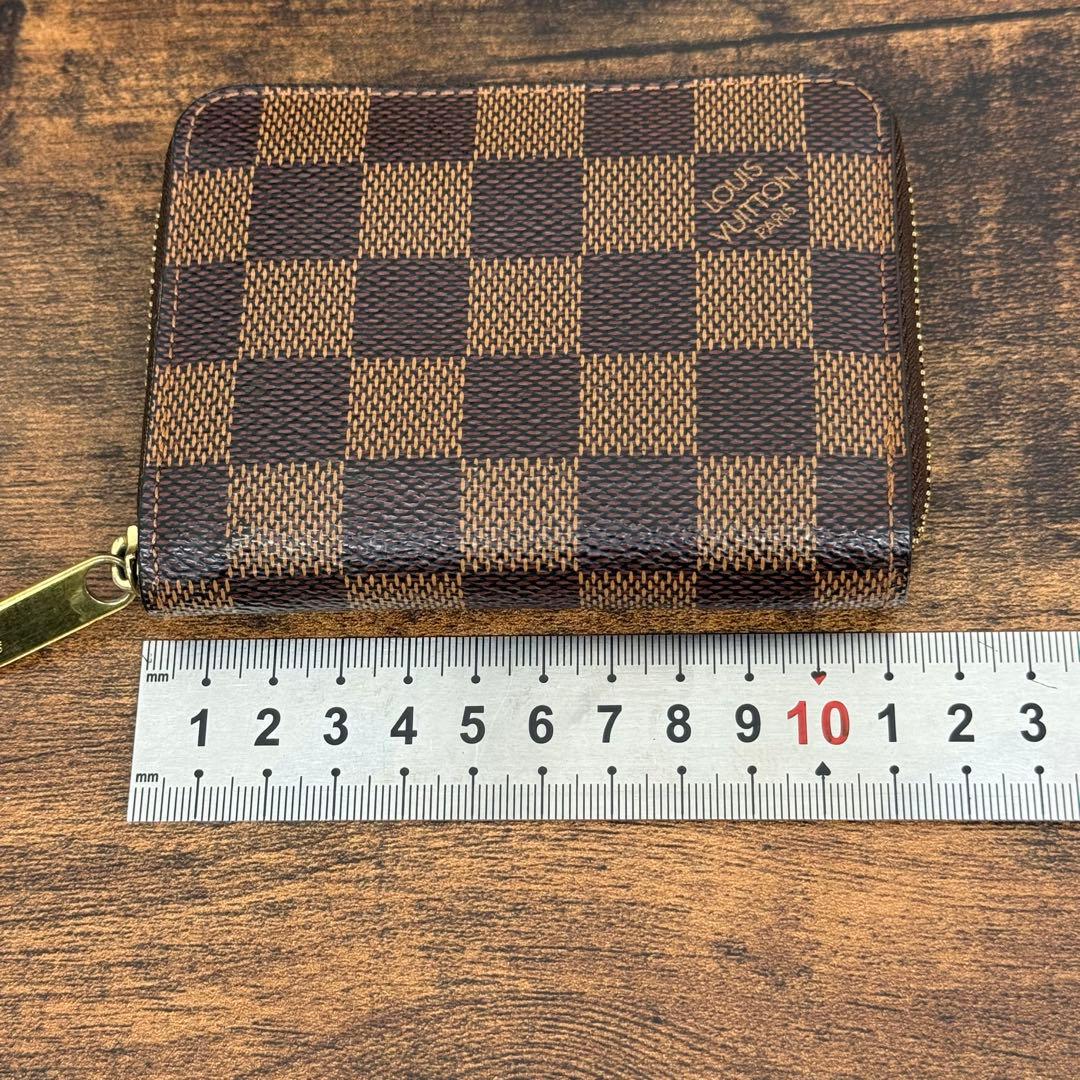 LOUIS VUITTON ルイヴィトン ダミエ ジッピー パース 財布