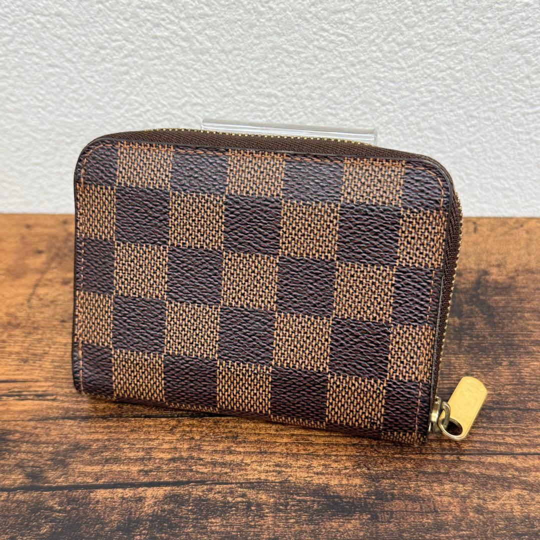 LOUIS VUITTON ルイヴィトン ダミエ ジッピー パース 財布