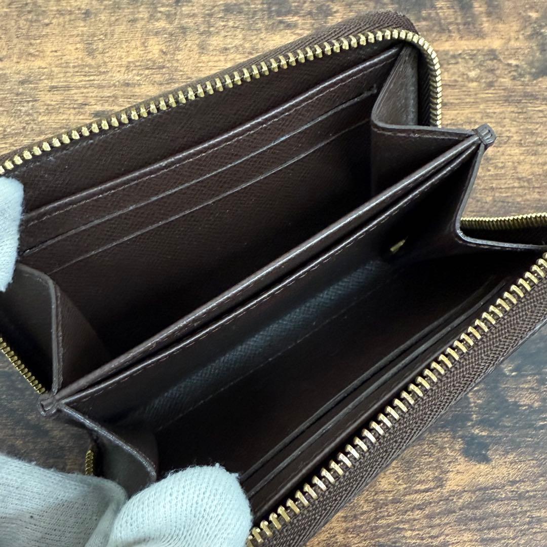 LOUIS VUITTON ルイヴィトン ダミエ ジッピー パース 財布