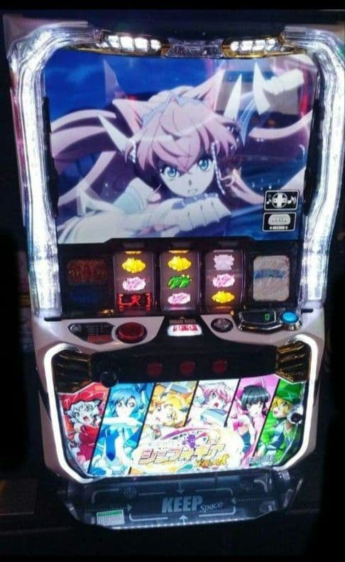 パチスロ実機 戦姫絶唱シンフォギア 正義の歌 オートプレイスマスロ