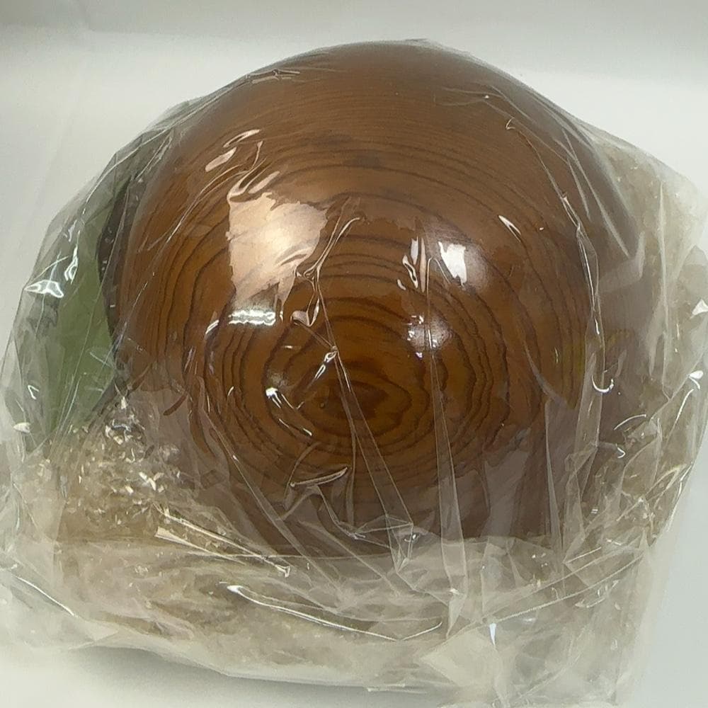 希少につき在庫1のみ】長寿珠 インテリア 置物 / 屋久杉「長寿の珠」箱