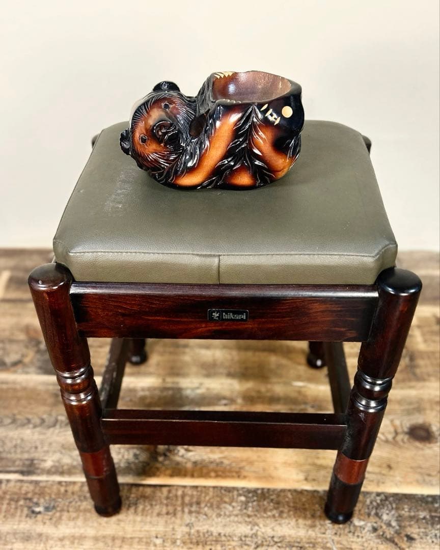 1970年代 光製作所 スツール 椅子 hikari 木製 昭和レトロ - メルカリ