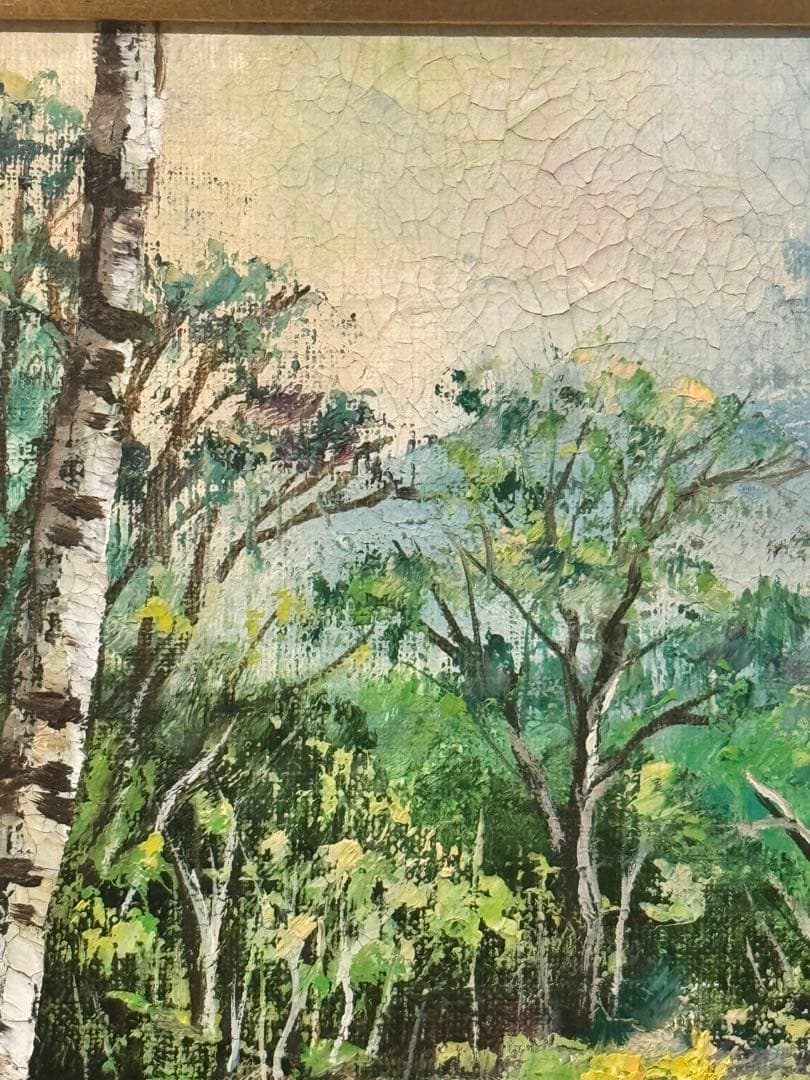 田河 勇造 風景 奥日光 匀河