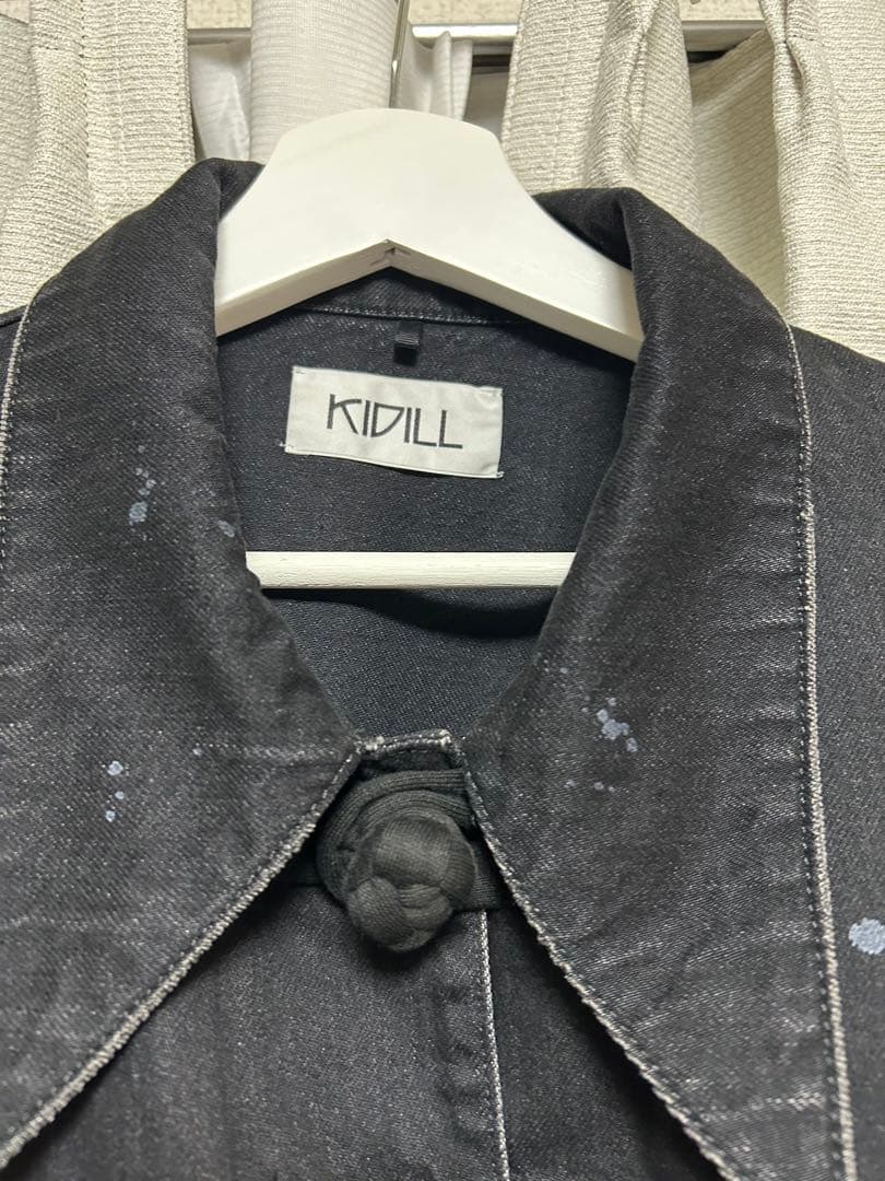 KIDILL 24ssカンフーデニムジャケット ブラック