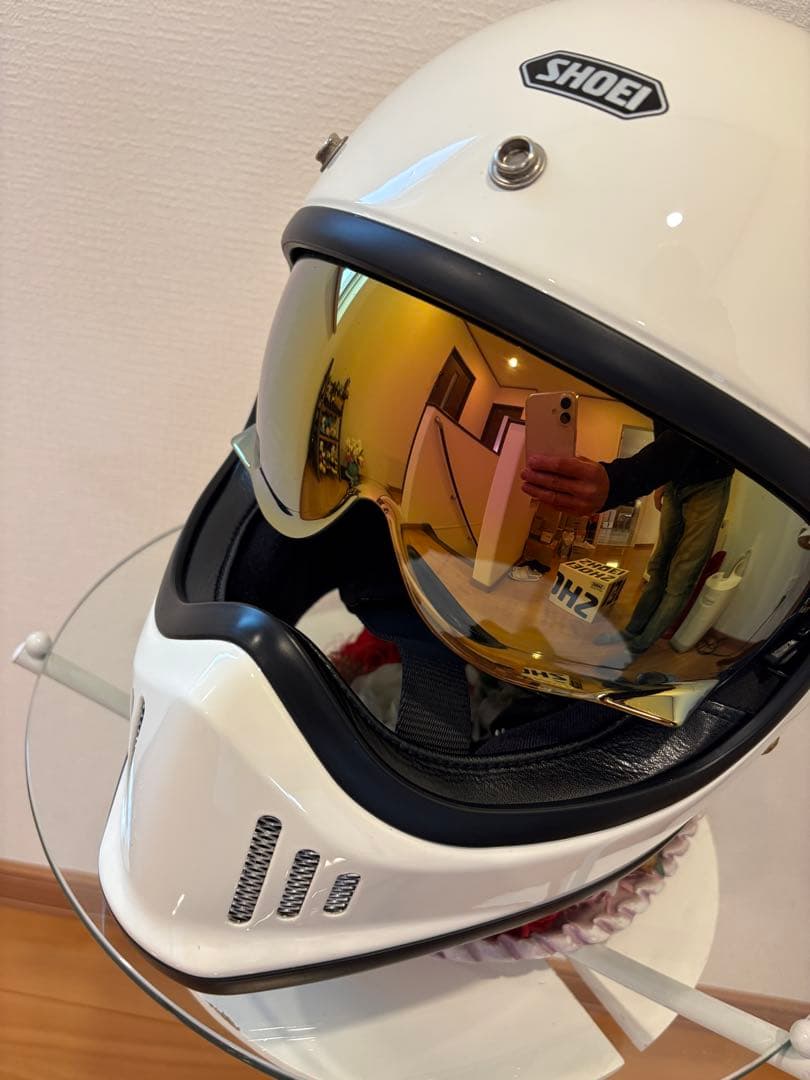 SHOEI EX-ZEROフルフェイスヘルメット ホワイトMサイズ 送料込み！