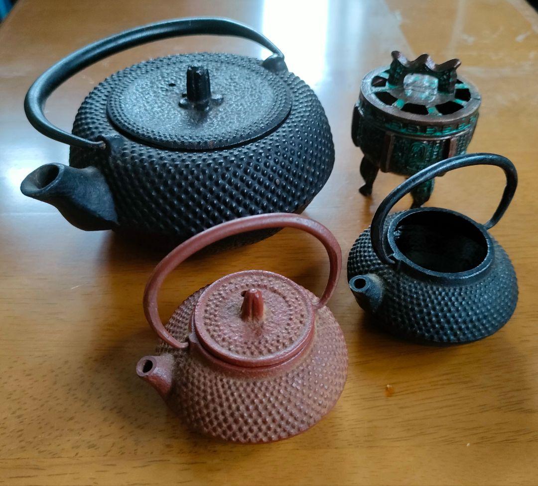 小物 小鉄瓶✖️敷板香炉