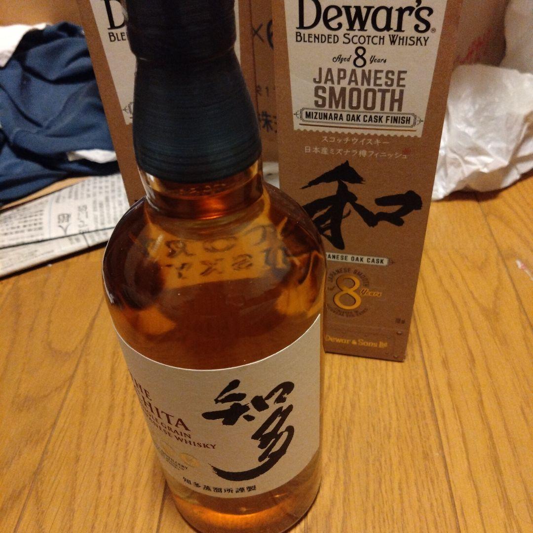 デュワーズ8年 和 サントリー知多 ニッカ フロムザバレル 宮城峡
