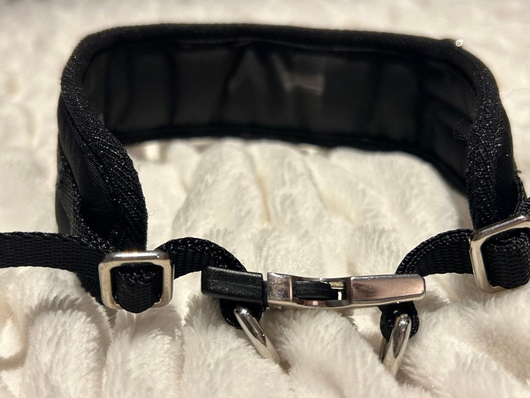 PRADA ナイロン ブラック ペット 犬用 首輪 ネックレス