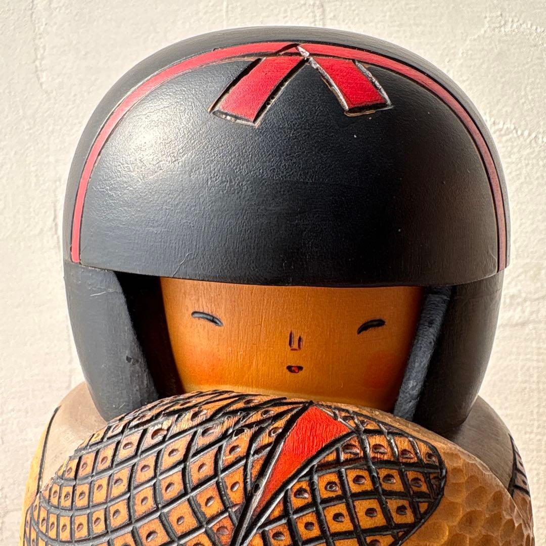 創作こけし 作家 小林伊之助 工人 『炉火』 在銘 - メルカリ