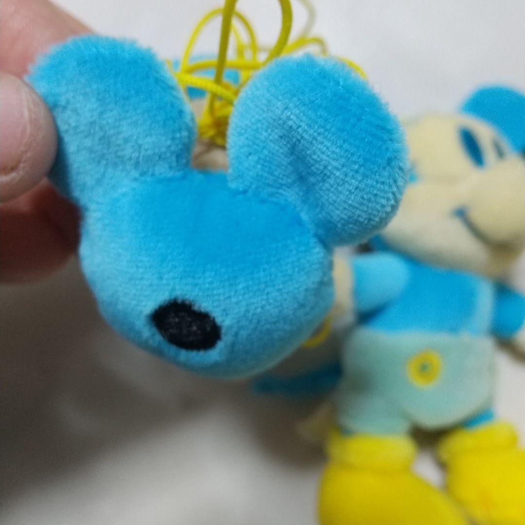 ディズニー　ミッキー　糸巻き　操り人形　ぬいぐるみ