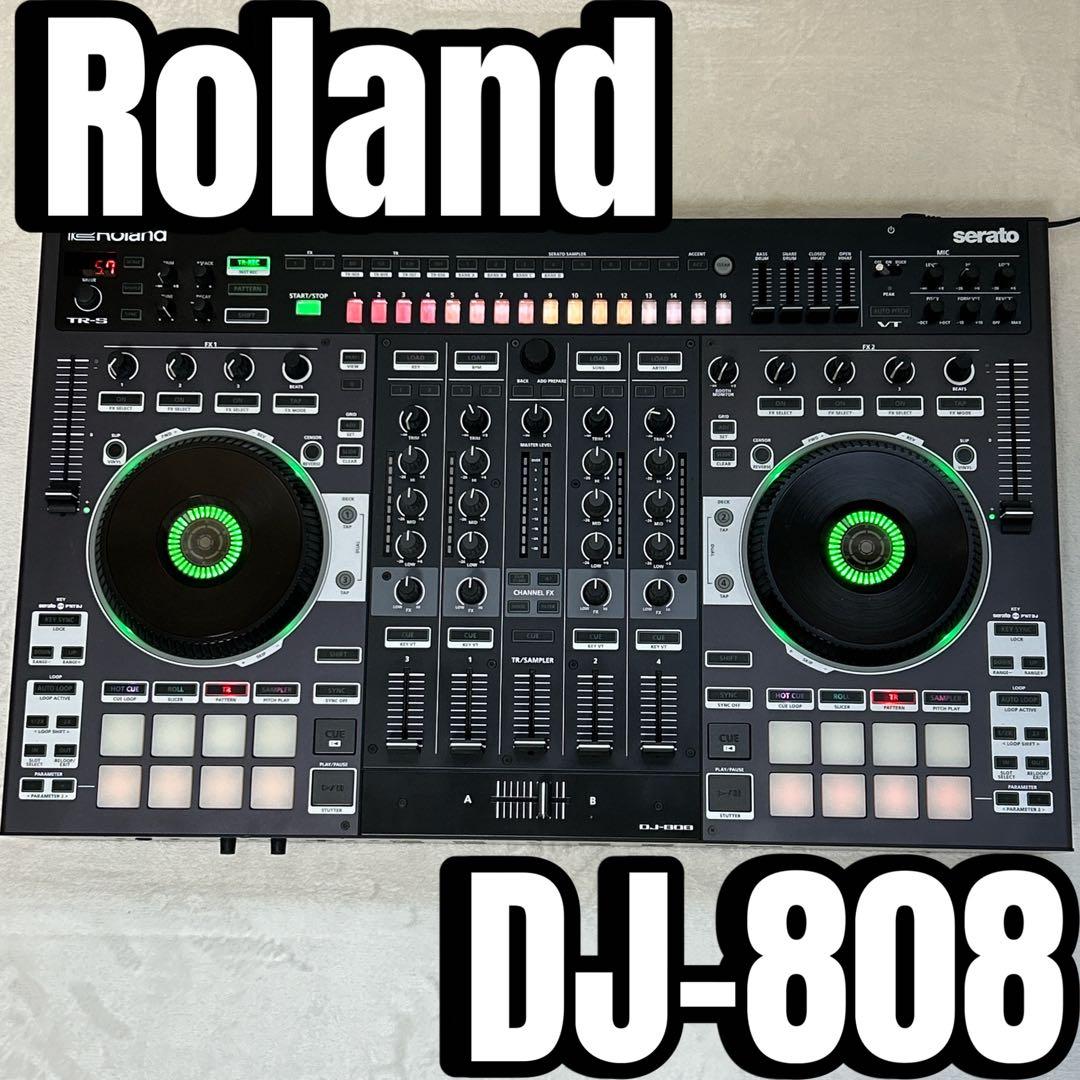 Roland DJ-808 DJコントローラー ローランド Serato Roland - DJ-808 | DJ Controller