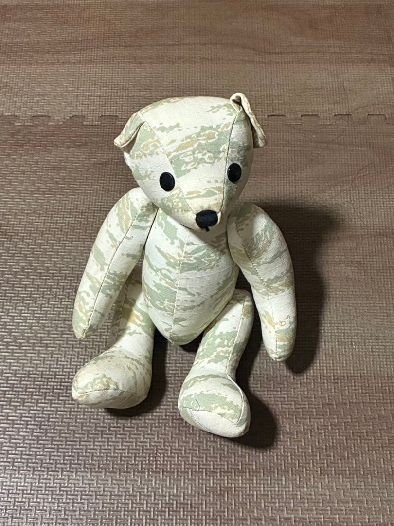 迷彩柄クマのぬいぐるみセット