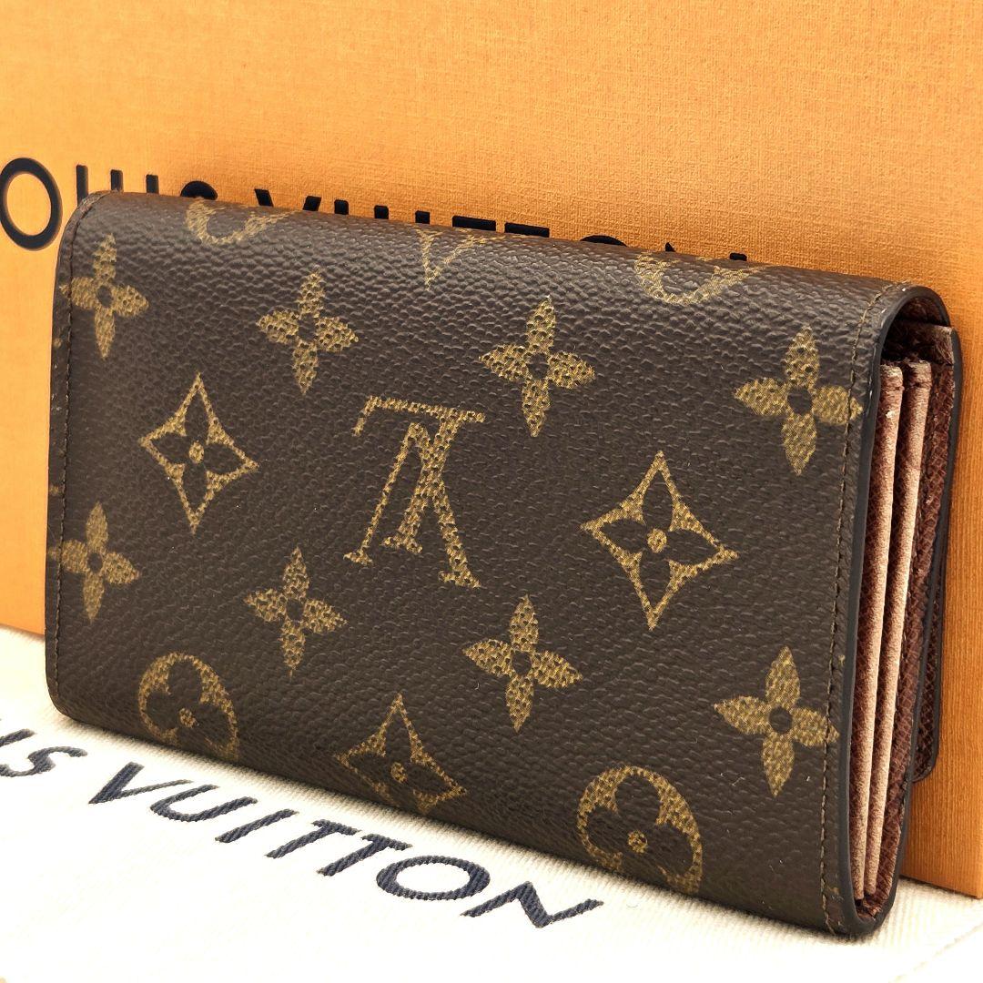 ルイヴィトン モノグラム 二つ折り 財布 小銭入れ カード入れ ポルト