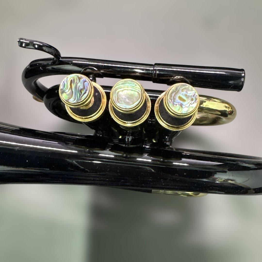 TR−400 ポケットトランペット本体 ブラック 黒