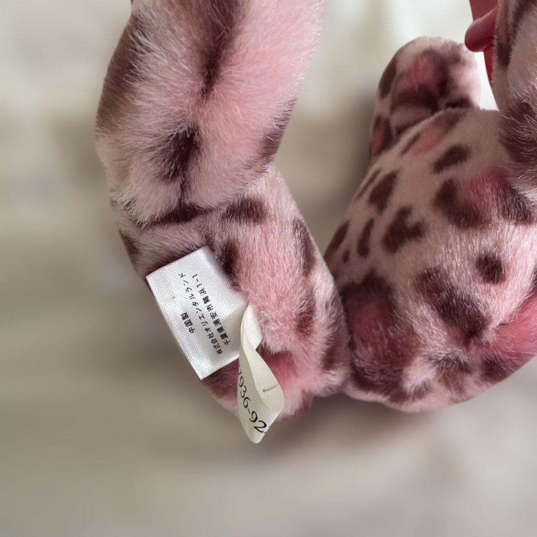 ディズニー イヤーマフ ヒョウ柄ピンク - メルカリ