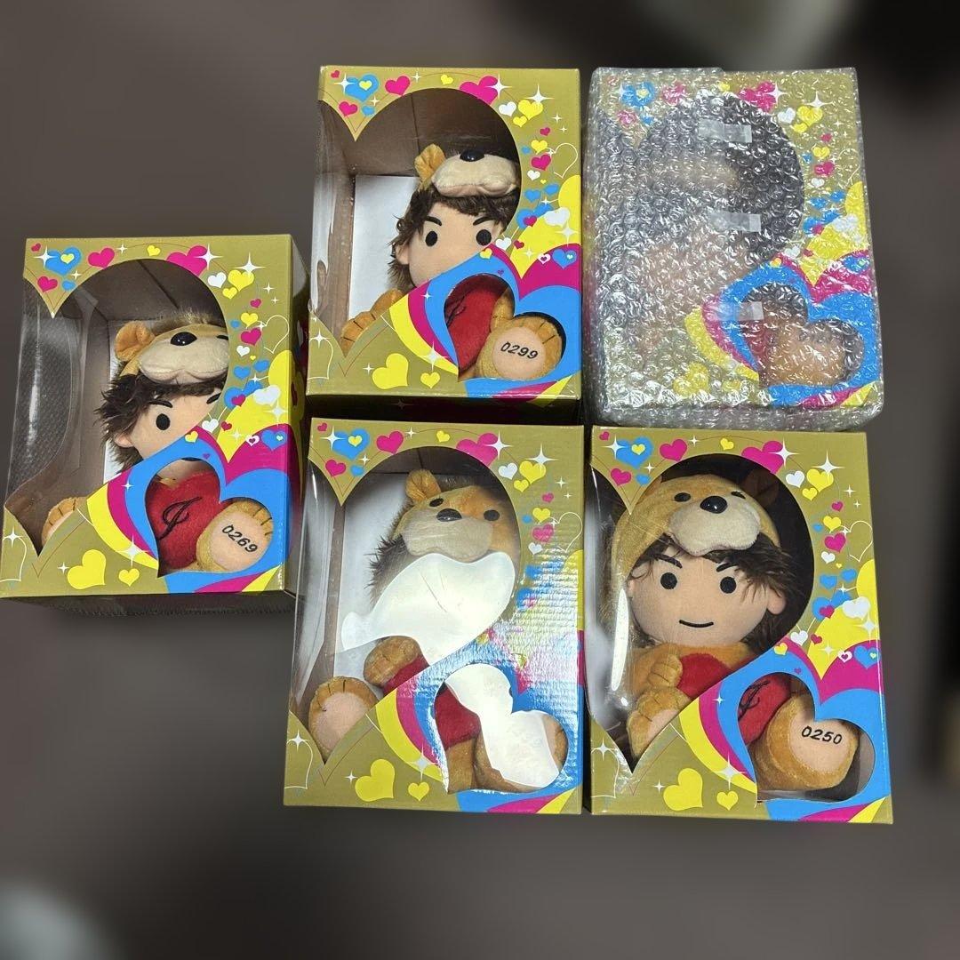 新品未使用品ジェリーイェン ジェリーライオン ぬいぐるみ 限定品計5個