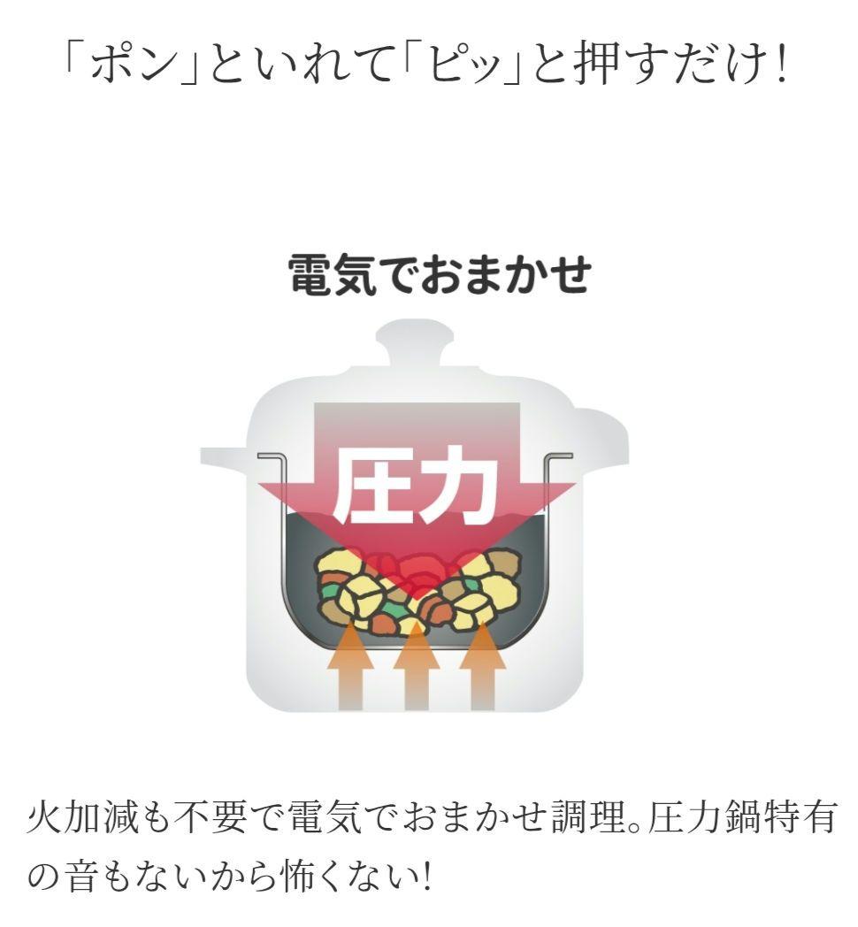 Wonder chef 電気圧力鍋 シャンパンゴールド　4リットル