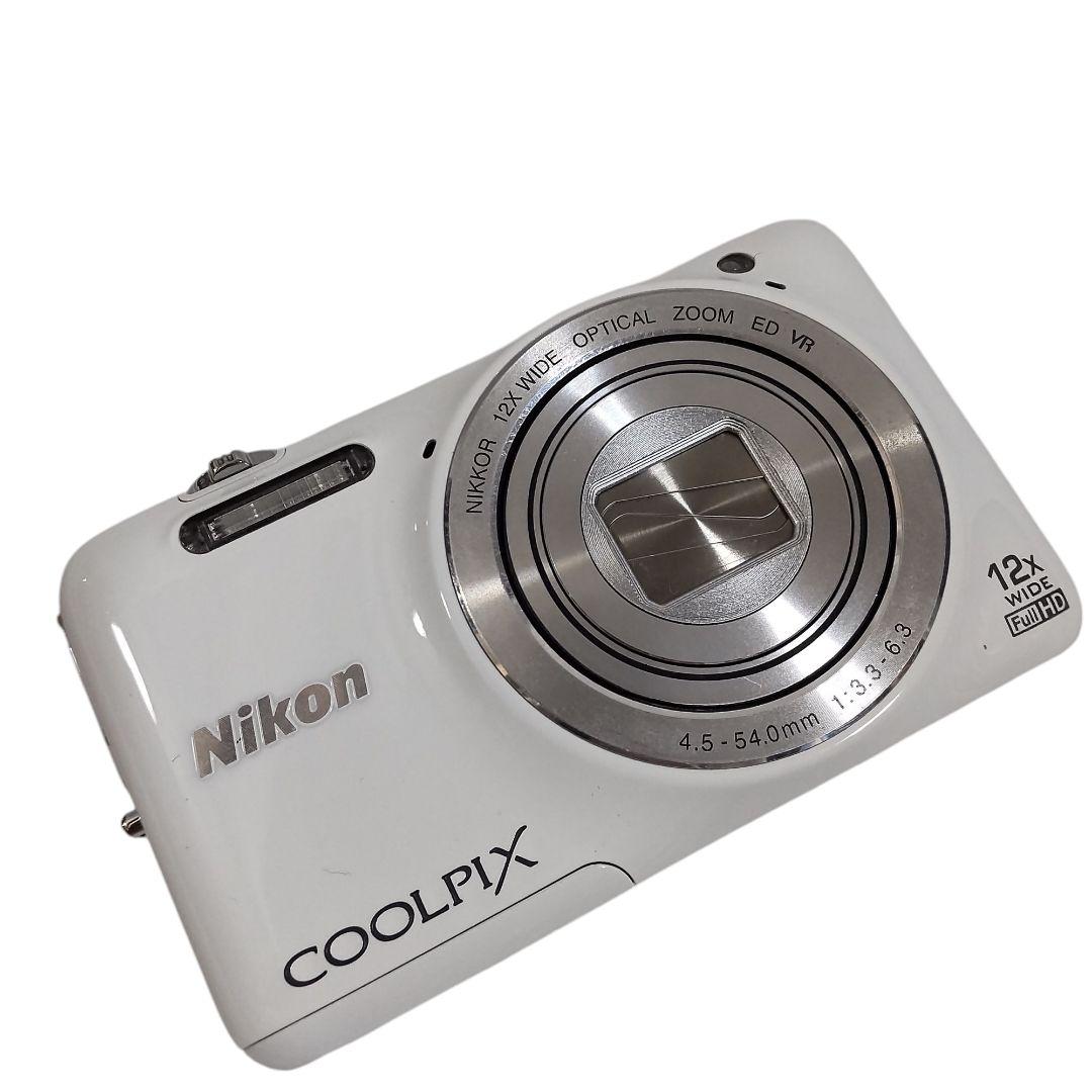 Nikon COOLPIX S6600 ホワイト 12倍ズーム