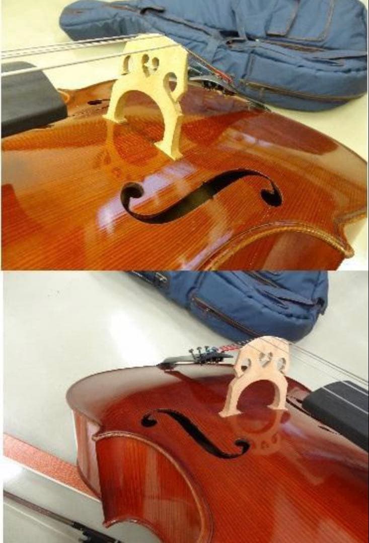 エーリッヒ・グリューナート サイン入り 1977年製、フルサイズ（４／４）