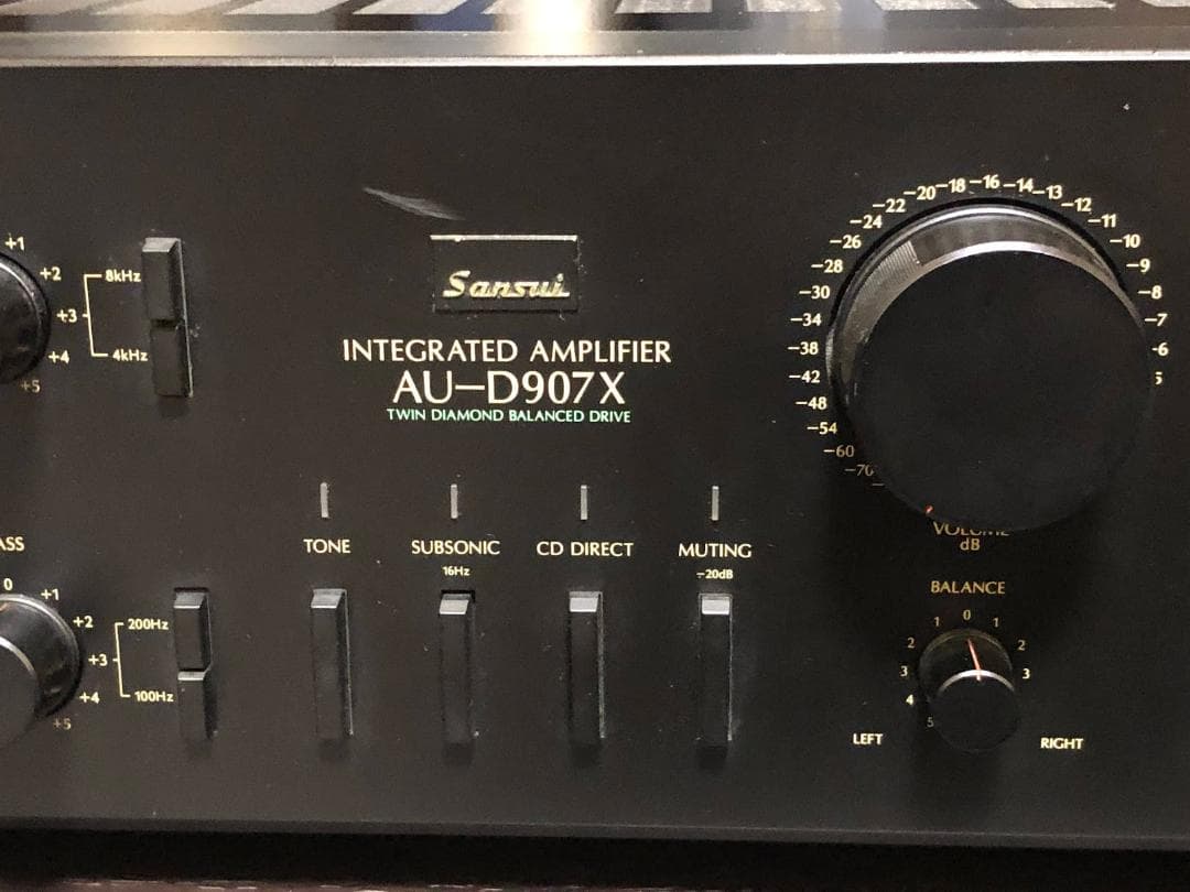 SANSUI AU-D907X ショップ プリメインアンプ