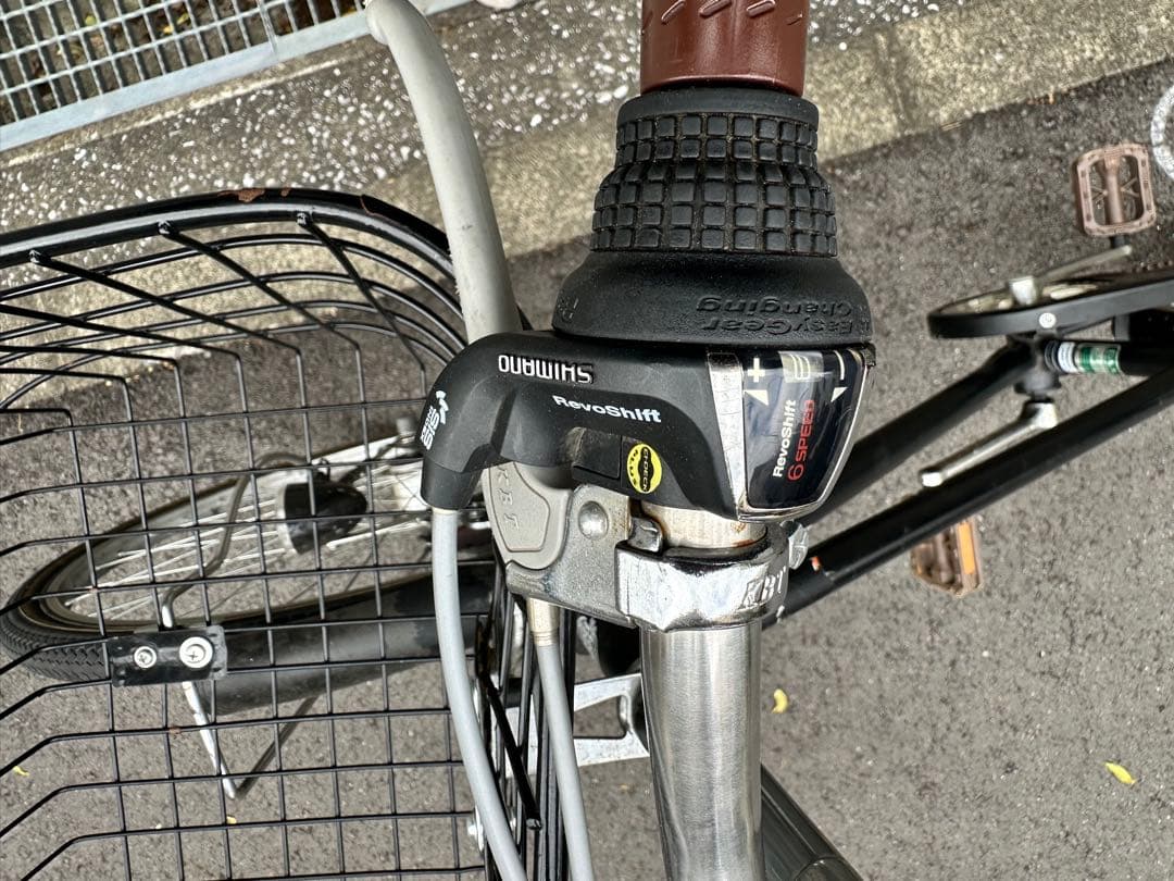 シティサイクル ブラック　あさひ　Beleg