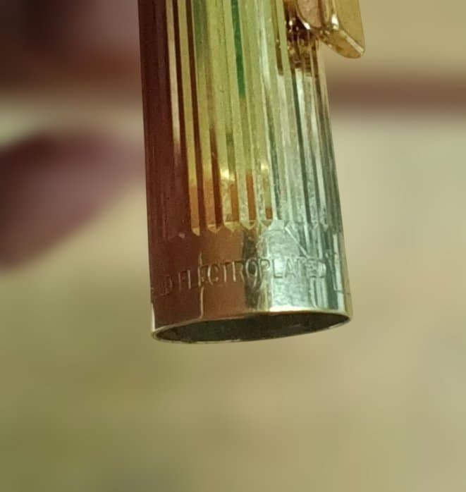 3978）シェーファー万年筆 ペン先14K 外装金メッキ？｜SHEAFFER