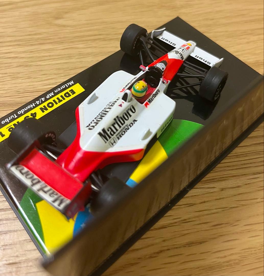 ミニチャンプス F1 マクラーレンホンダ MP4/4 A.セナ マルボロ仕様