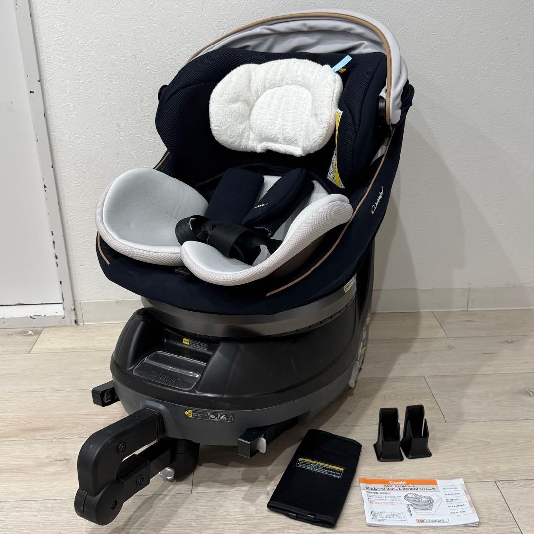 Combi コンビ ネイビー スマート JL-590 isofix - メルカリ