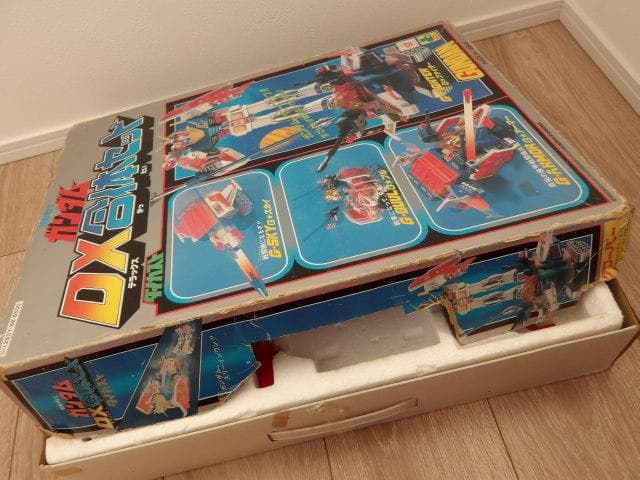 y4530！合金　クローバー　ガンダムDX合体セット　箱・説明書付き