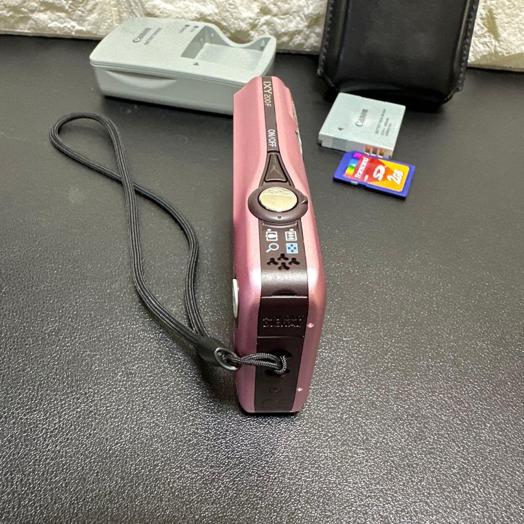 キャノンCanon IXY 200F ピンク 動作確認済 美品