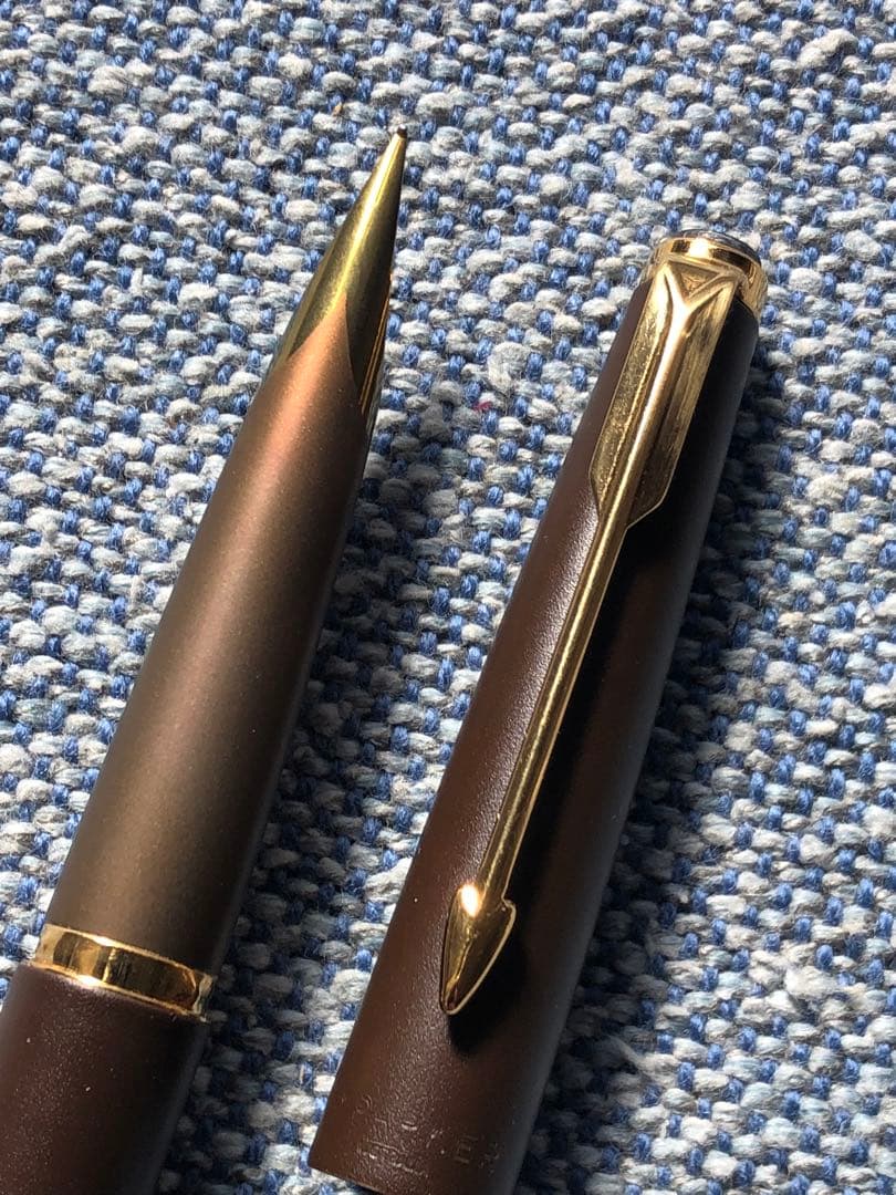 PARKER 50 Falconファルコン ブラウンマット 万年筆 首軸一体型