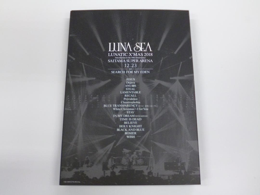 06▢LUNA SEA LUNATIC X'MAS 2018 YT0623-1 LUNA SEA / LUNATIC X'MAS