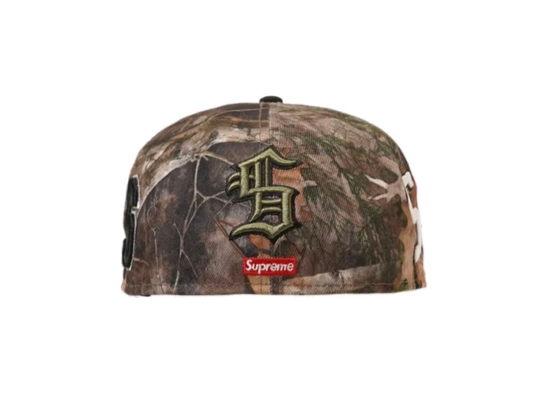 Supreme 迷彩ベースボールキャップ supreme×newera