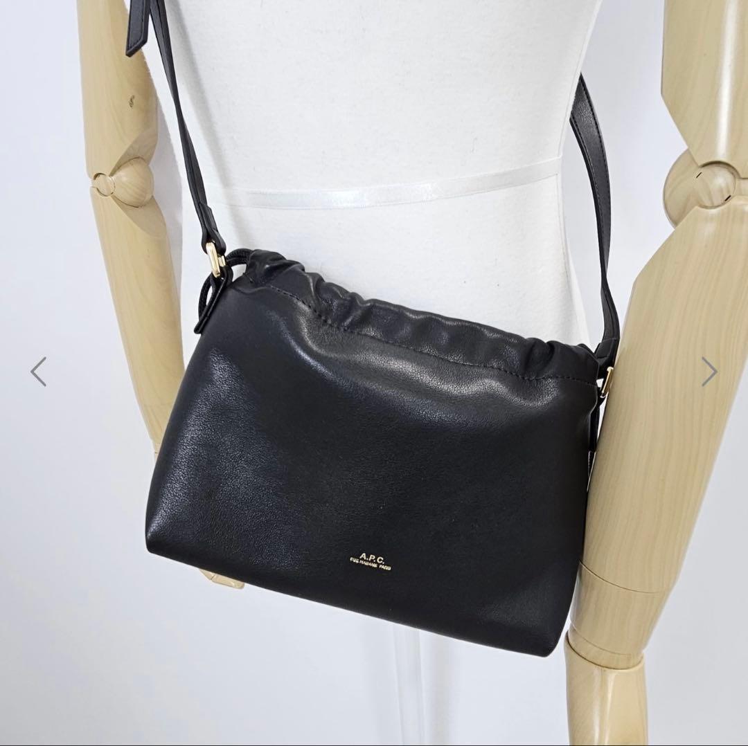 A.P.C. SAC NINON MINI ブラック　NINON ミニバッグ