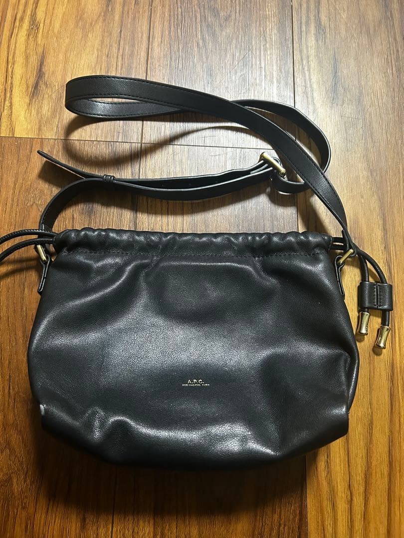 A.P.C. SAC NINON MINI ブラック　NINON ミニバッグ