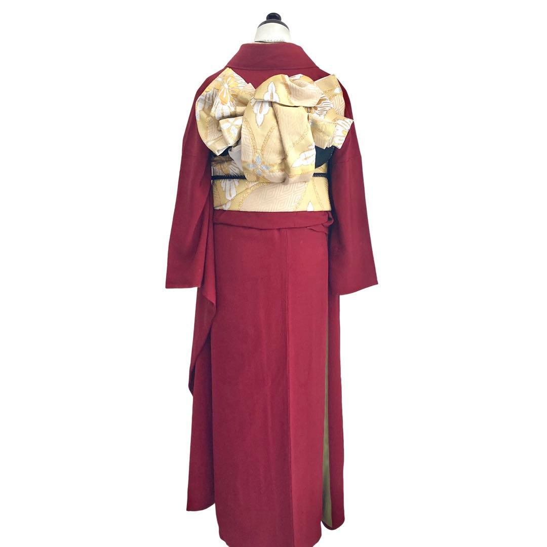 ☆ 4848♥️断捨離中様専用☆赤 寛斎 無地 振袖6点