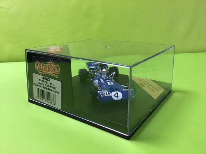 ミニカー Quartzo 4063,4064 TYRRELL003,002 1972