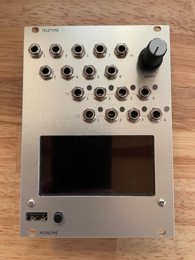 美品 monome teletype モジュラーシンセ 美品 monome teletype モジュラーシンセ