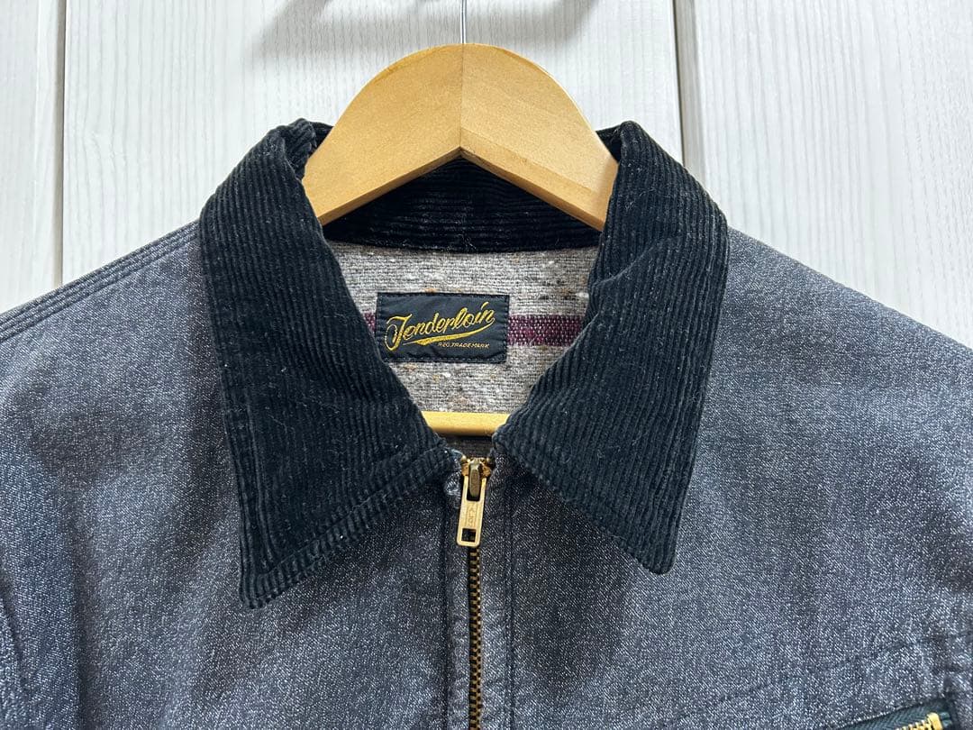 美品　テンダーロイン　T-COVERT JKT ジャケット　黒　S