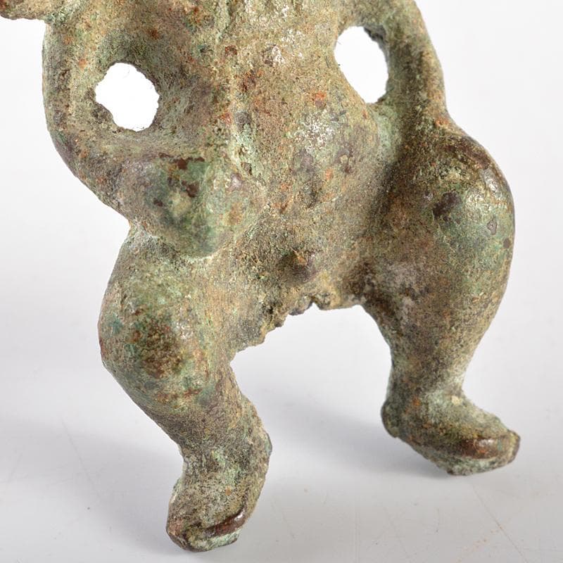 仏教美術　古銅青銅　チベット仏　仏像　懐中仏　時代箱付　C　R5168