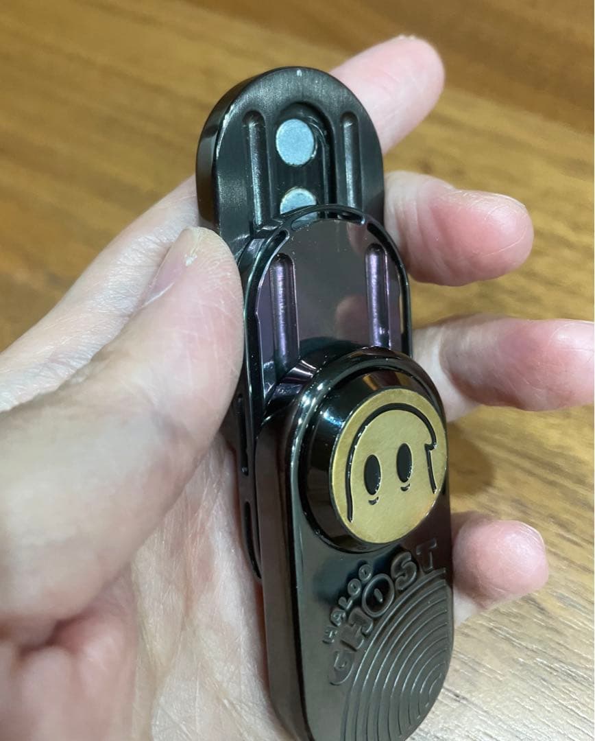 音叉内臓 ゴースト2024フィジェットスライダー フィジェットトイ EDC