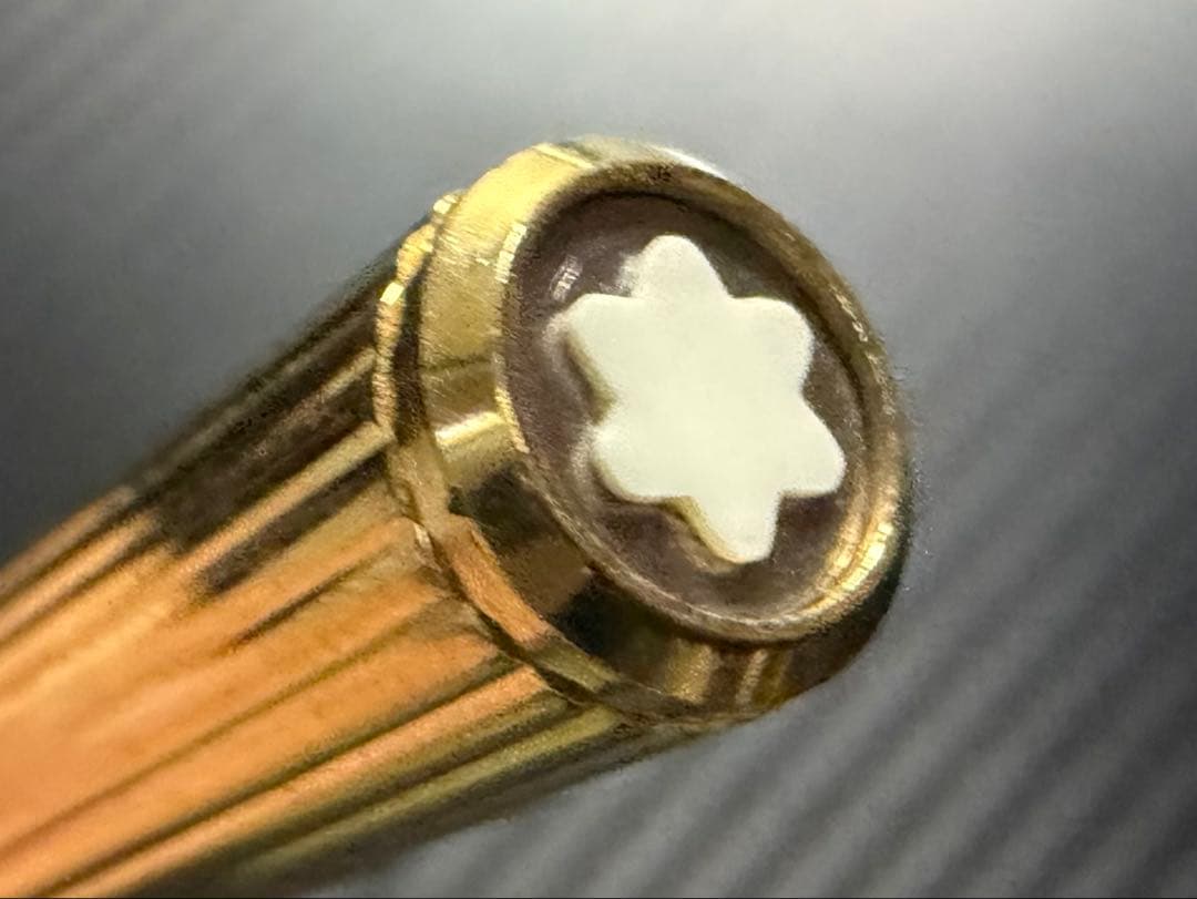 極美品 モンブラン ノブレス ゴールド EF 極細字 万年筆